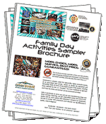 Free Amerevent Family Day brochures